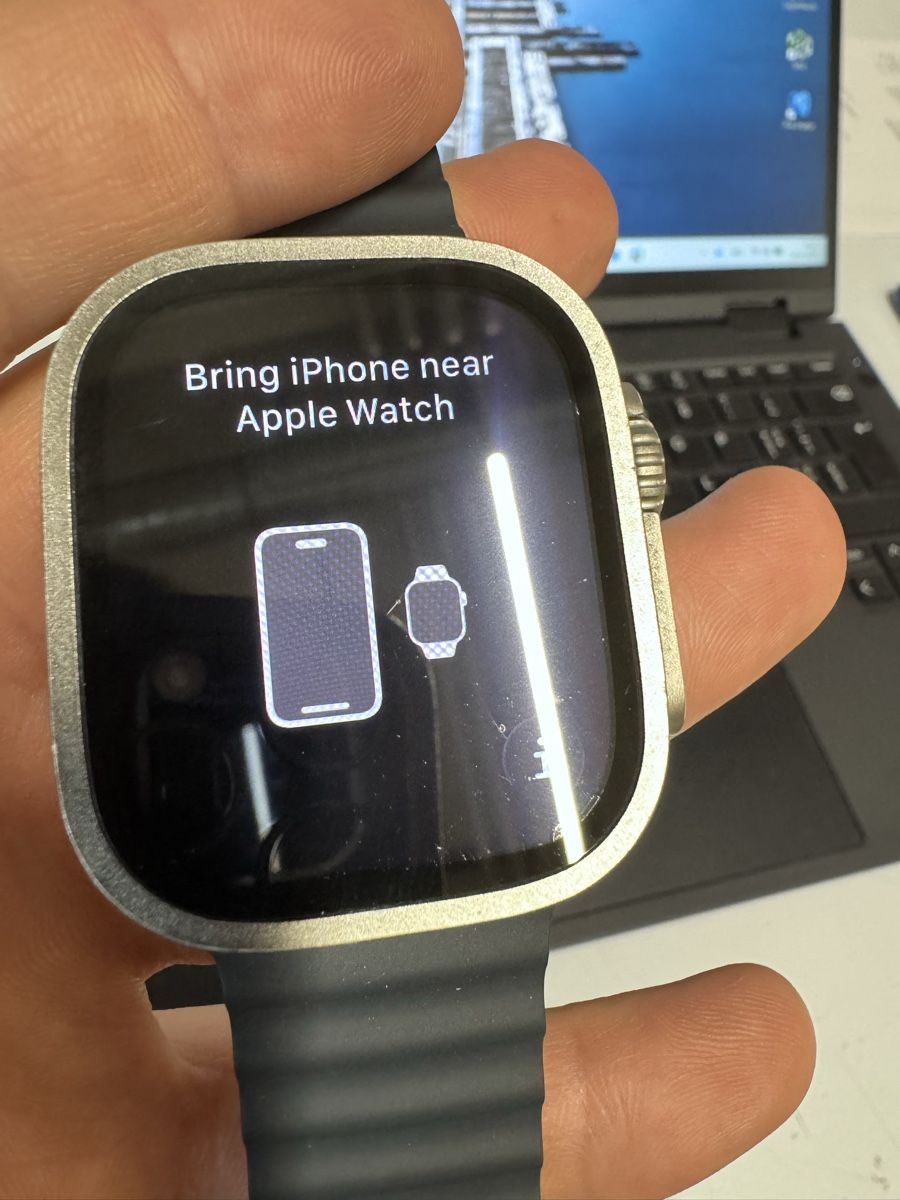 Apple Smartwatch: Apple Watch Ultra 49mm Titanium/Ceramic Case – Gebraucht aus Aarburg von Adi_Still 3