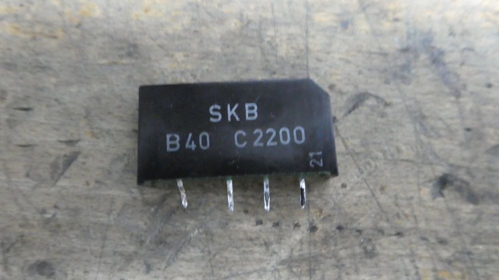 DIOTEC Brückengleichrichter, 80 V, 5 A | Brückengleichrichter günstig kaufen | elektronik
