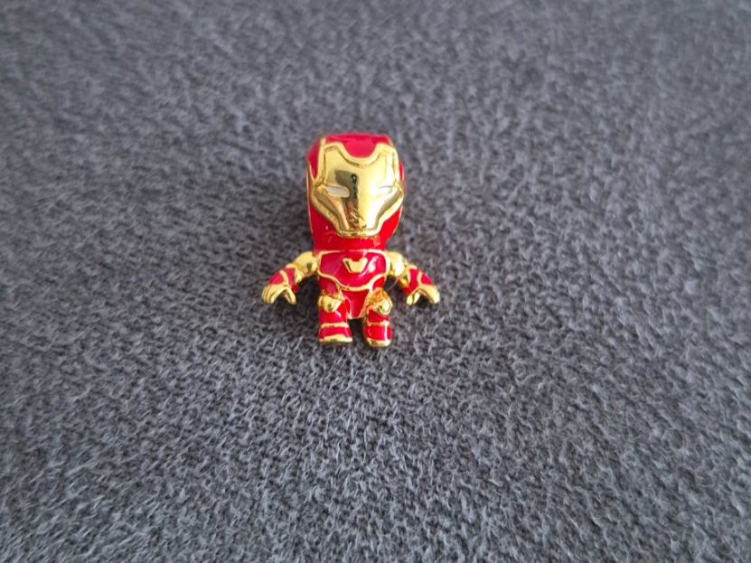 Anhänger: Silber Charm Iron man +Garantie – Neu (gemäss Beschreibung) aus Rotkreuz von