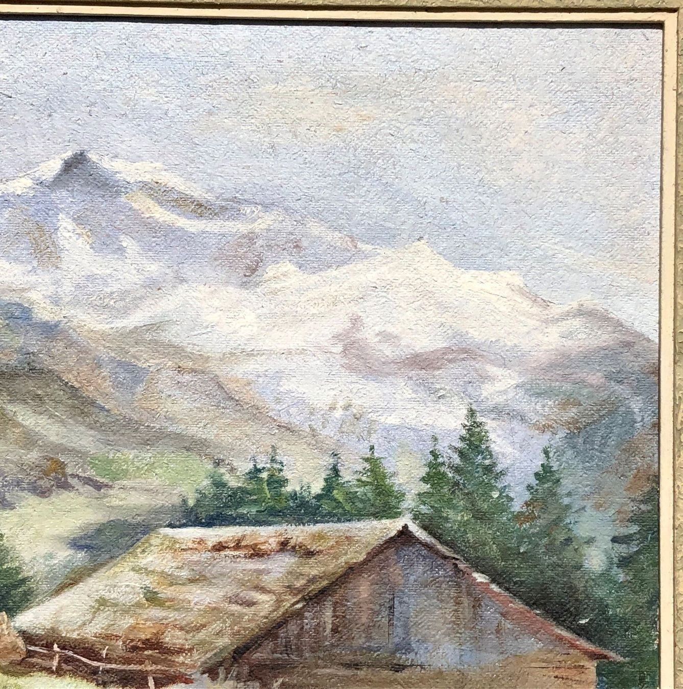 Dipinti: Top Berglandschaft Gemälde Signiert – Usato da Müllheim Dorf venduto da Othmar73 2