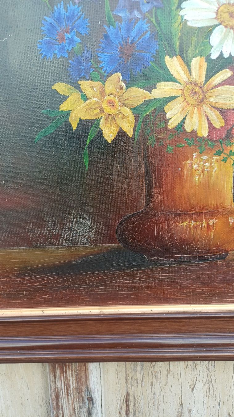 Posters & Illustrations: Schönes Blumenbild Handgemalt  – D'occasion à Flawil par Naphtali 4