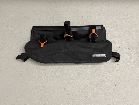 Ortlieb frame pack top tube bag black used 4L