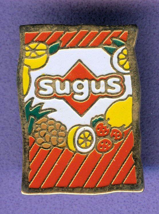 Sugus Placchette & Badge: sugus   Tüte – Usato da Winterthur venduto da Sammleroase