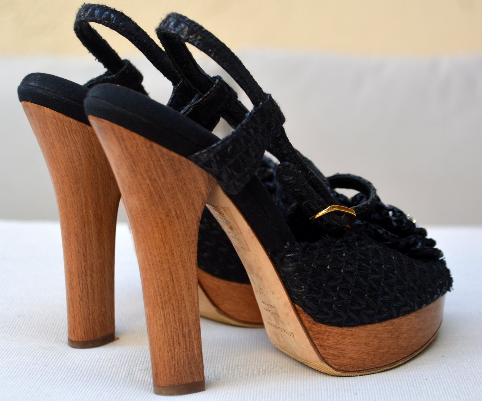 Dolce & Gabbana Scarpe da donna: Sandalen / sandales Dolce & Gabbana .37 – Usato da Collonges venduto da arashee 8