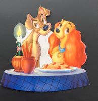 Walt Disney - Postkarte - Susi & Strolch