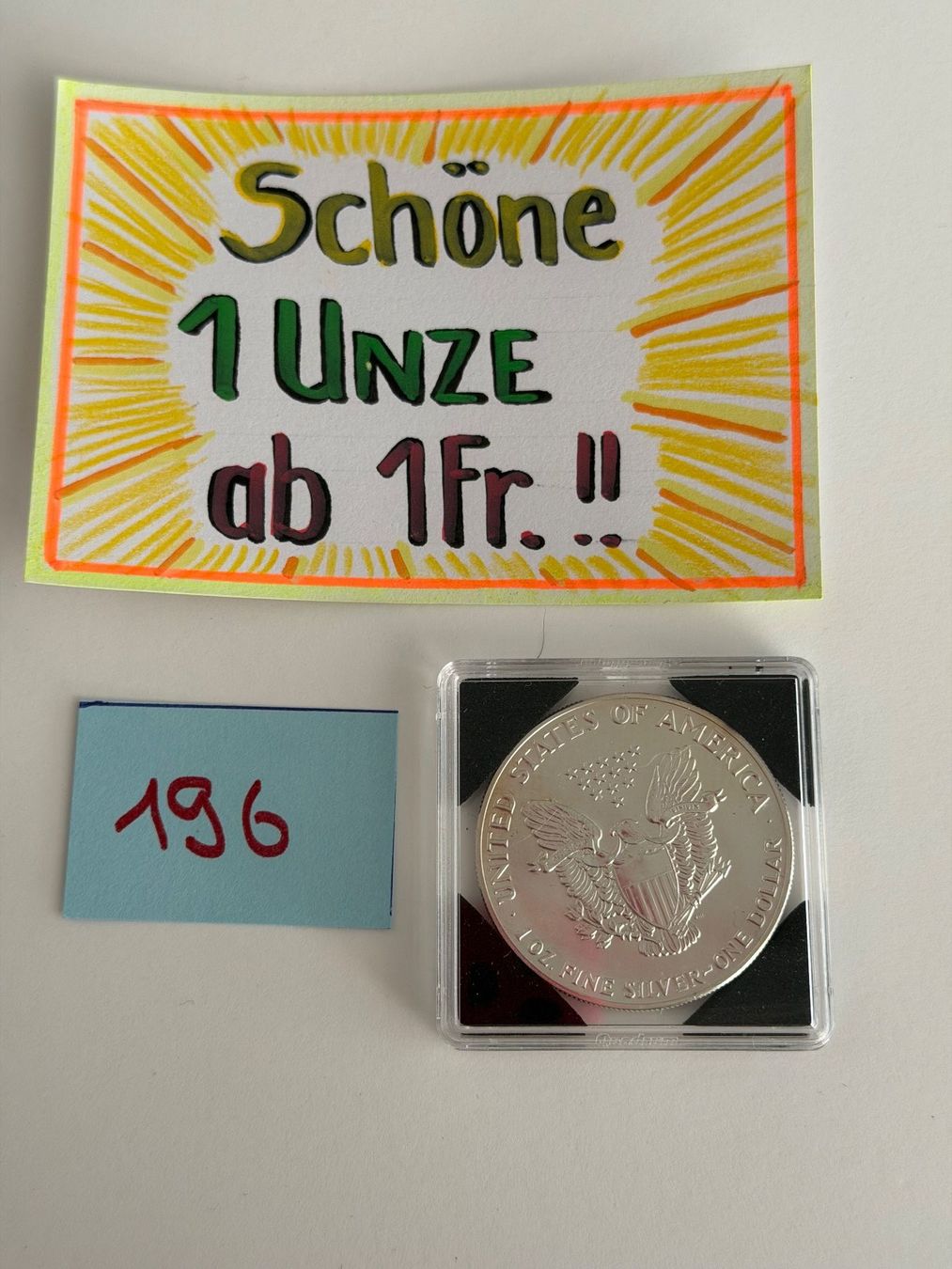 Toutes les monnaies: Schöne Unze 1987 – D'occasion à Engi par kasi09 1