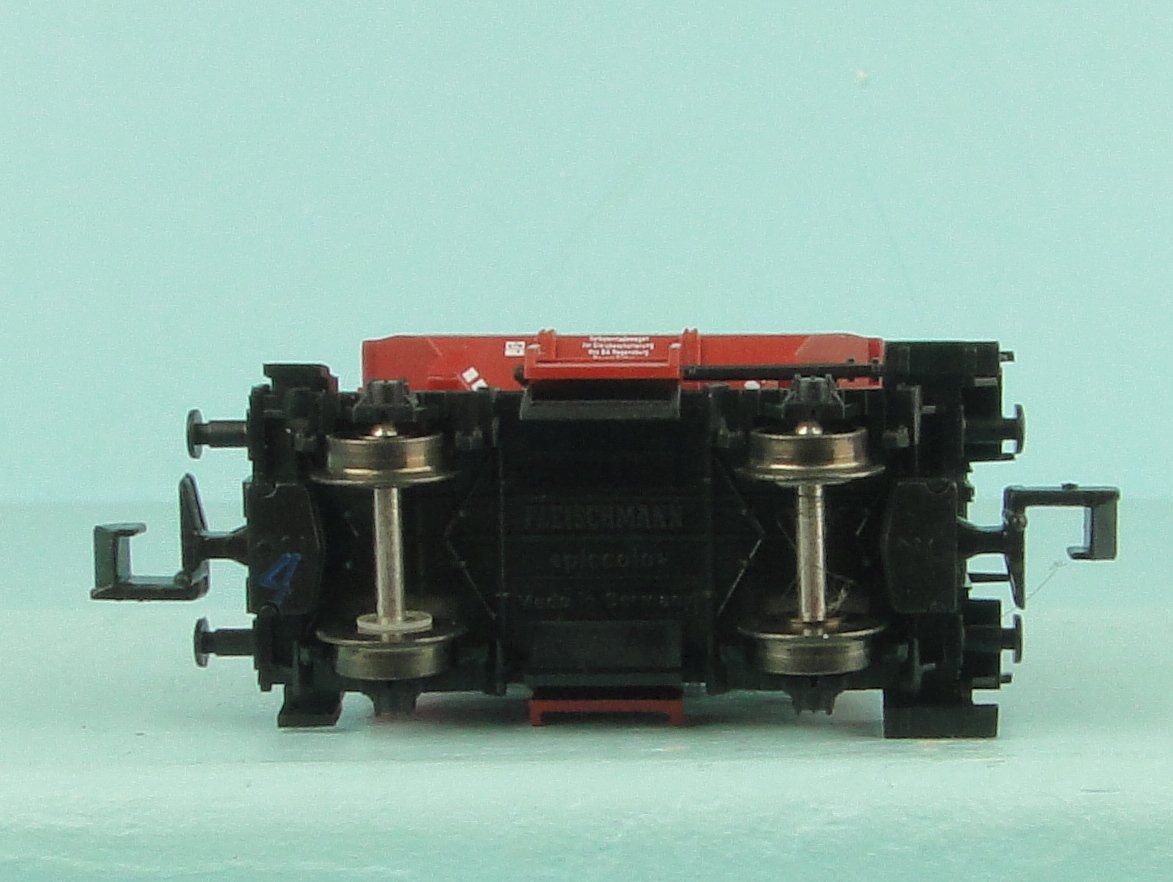Fleischmann Modellini di ferrovie: Fleischmann 8228 Spur N Schotter Wagen – Usato da Bülach venduto da Albitrain 4