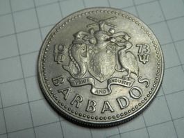 Barbados 25 Cent, 1973