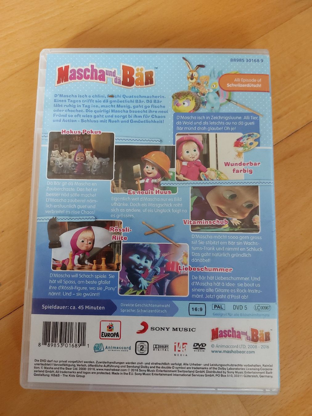 Tutti i DVDs: Mascha DVD und da Bär – Usato da Landquart venduto da Cedes 1