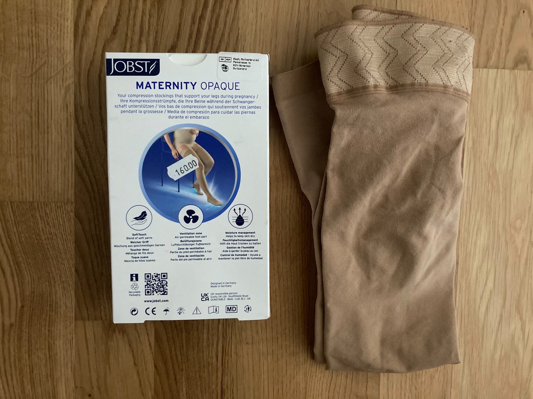 Jobst Calze & Collant: Jobst Kompressionsstrümpfe Maternity – Usato da Zürich venduto da ann_6gcx 1