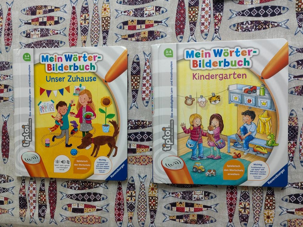  2 Tiptoi Kinderbücher / Unser Zuhause / Kindergarten (Gebraucht) in Bildidee 
