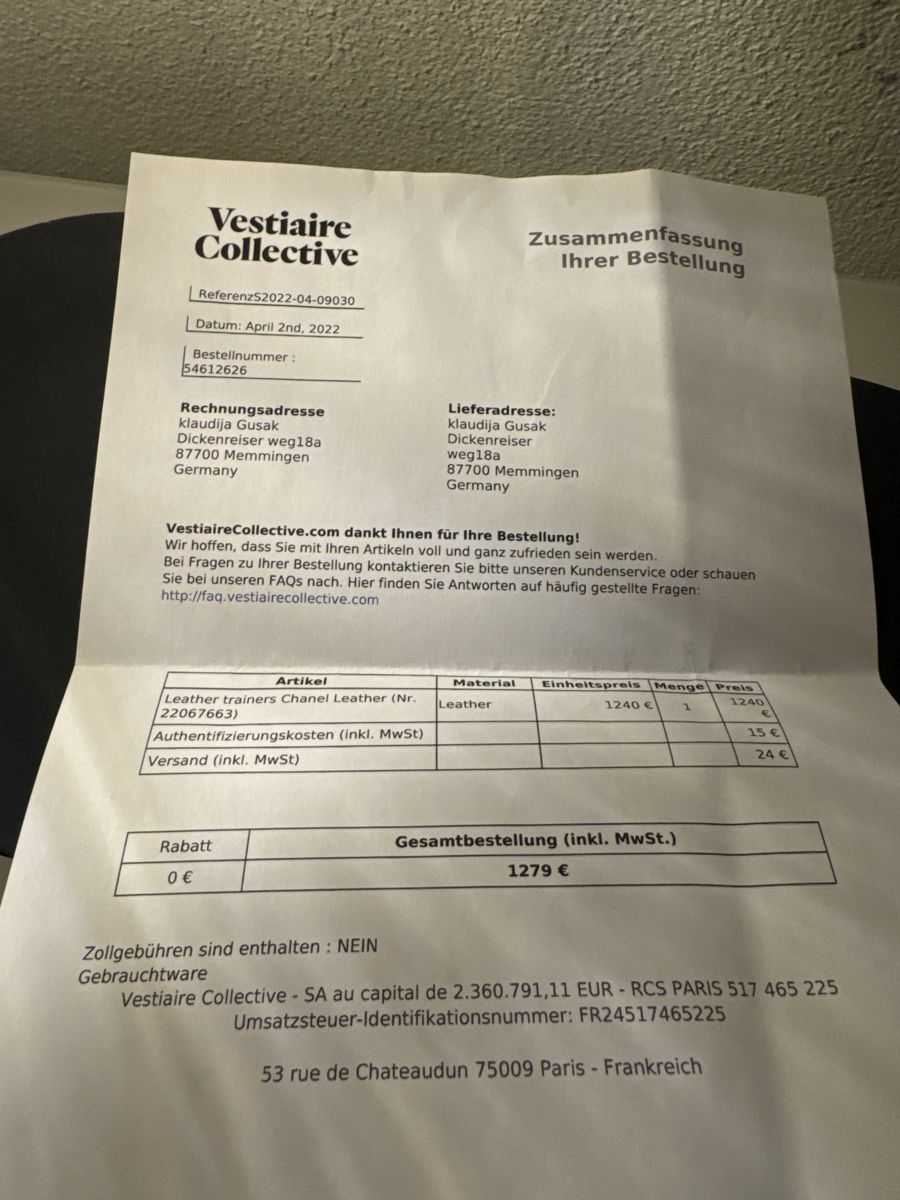 Chanel Scarpe da donna: Channel Sneaker neu – Nuovo e nell'imballaggio originale da Regensdorf venduto da csa_69gg 6