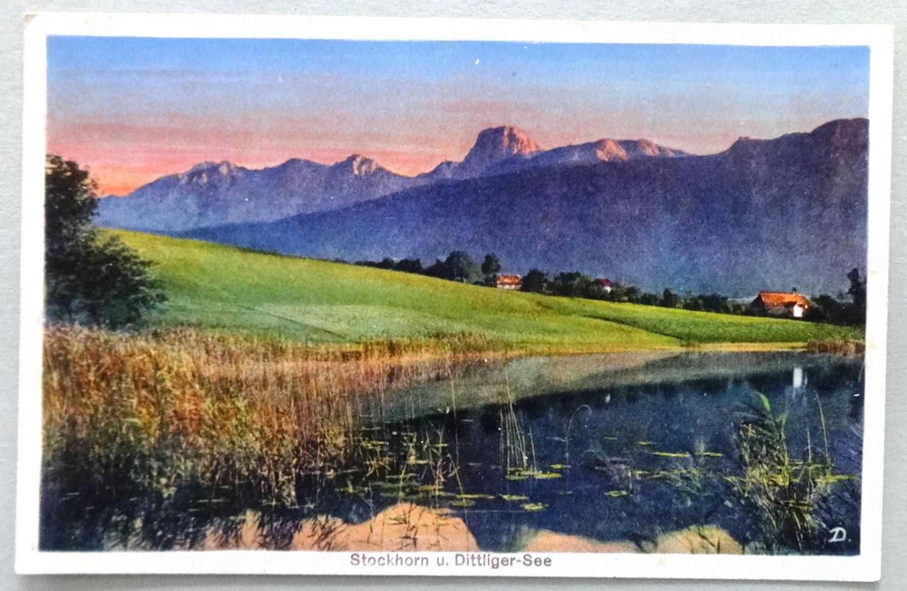 Cartes postales: Stockhorn u. Dittliger-See – D'occasion à Fétigny par Billy2miny