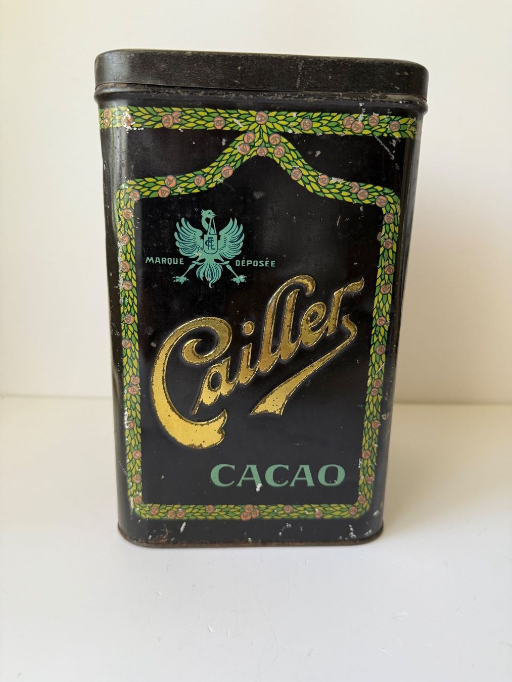 Barattoli: Antike Cailler Cacao Blechdose – Usato da Zwingen venduto da moje1