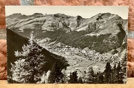 1952 - DAVOS mit Amselfluh, Thiejerfluh & Strelapass Engadin