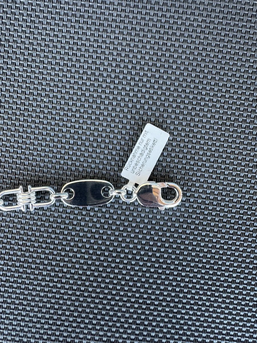 Catenine: Plattenkette 925 Silber 10mm Breit – Nuovo e nell'imballaggio originale da Ruswil venduto da seb_wsp8 2