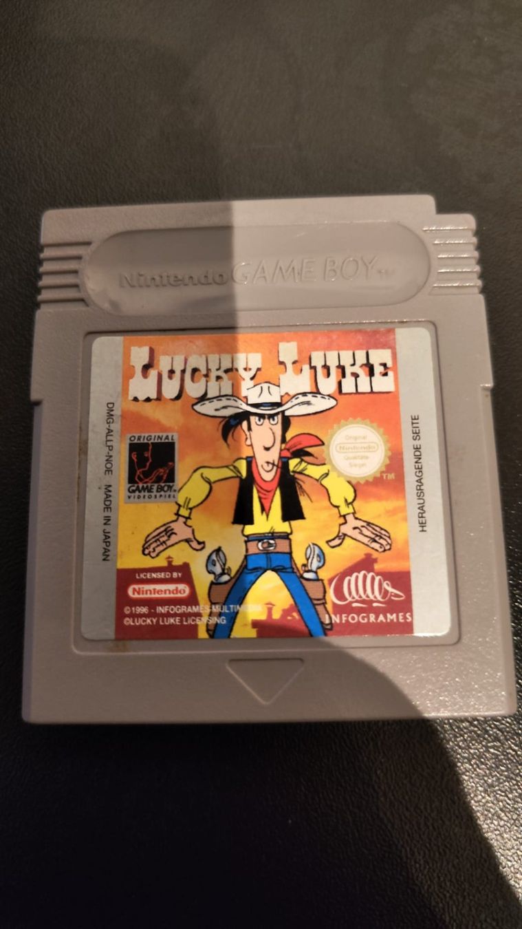 Nintendo Giochi: Lucky Luke - Gameboy - Original – Usato da Monthey venduto da Micro-ondesGame