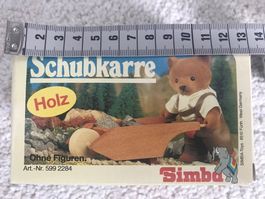 Bären-Schubkarre von SIMBA BEAR FAMILY aus den 80ern