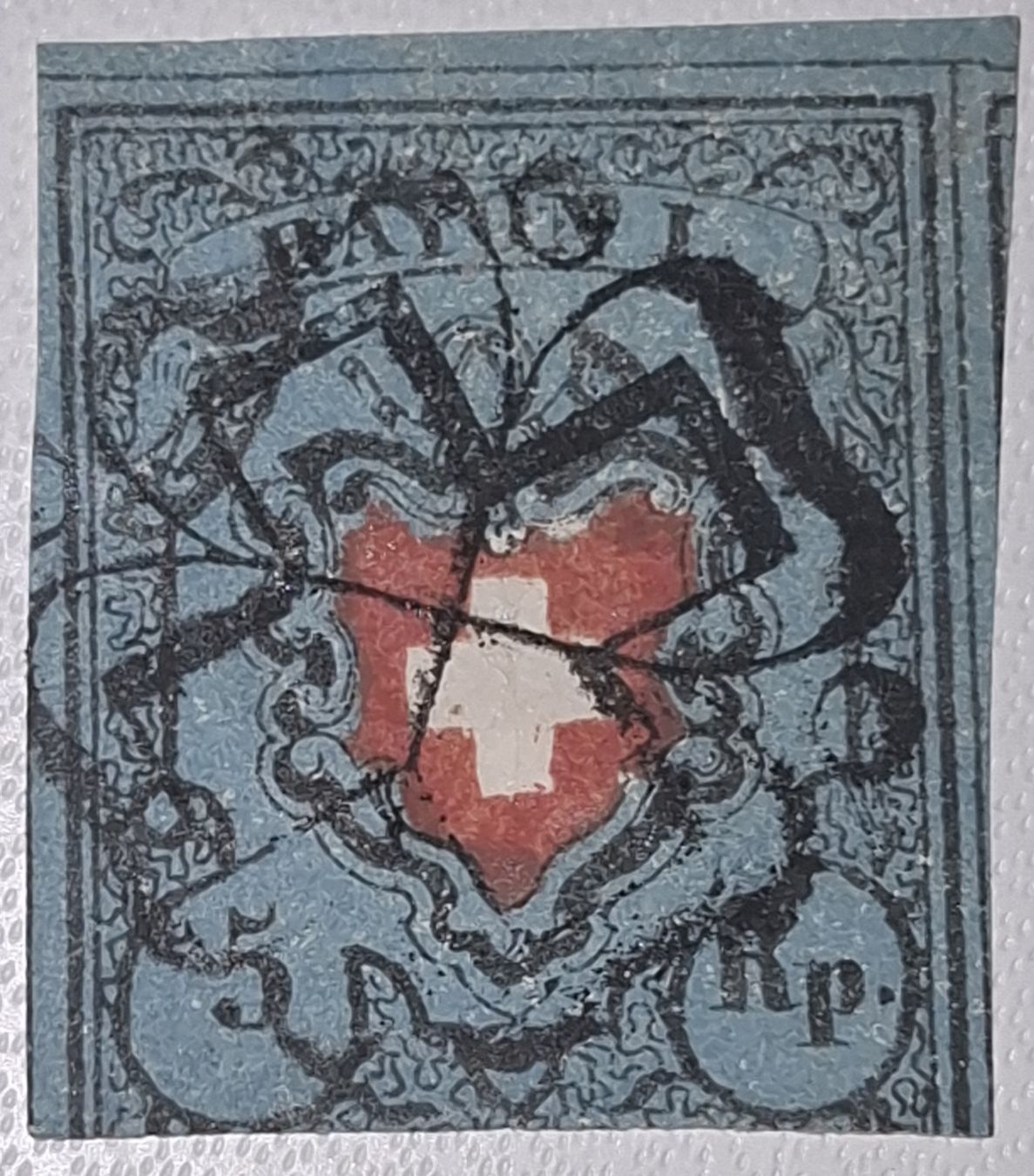 Tutti i francobolli: Rayon 15II Typ 7 Kat. 650.- – Usato da Balgach venduto da SIMEON27