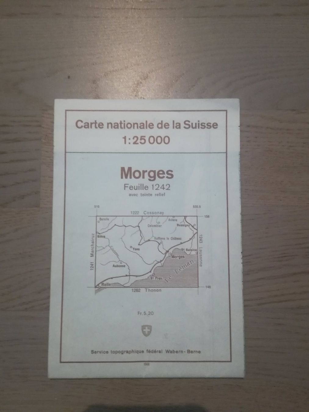 Cartoline: Carte suisse MORGES – Usato da Chancy venduto da dave58v