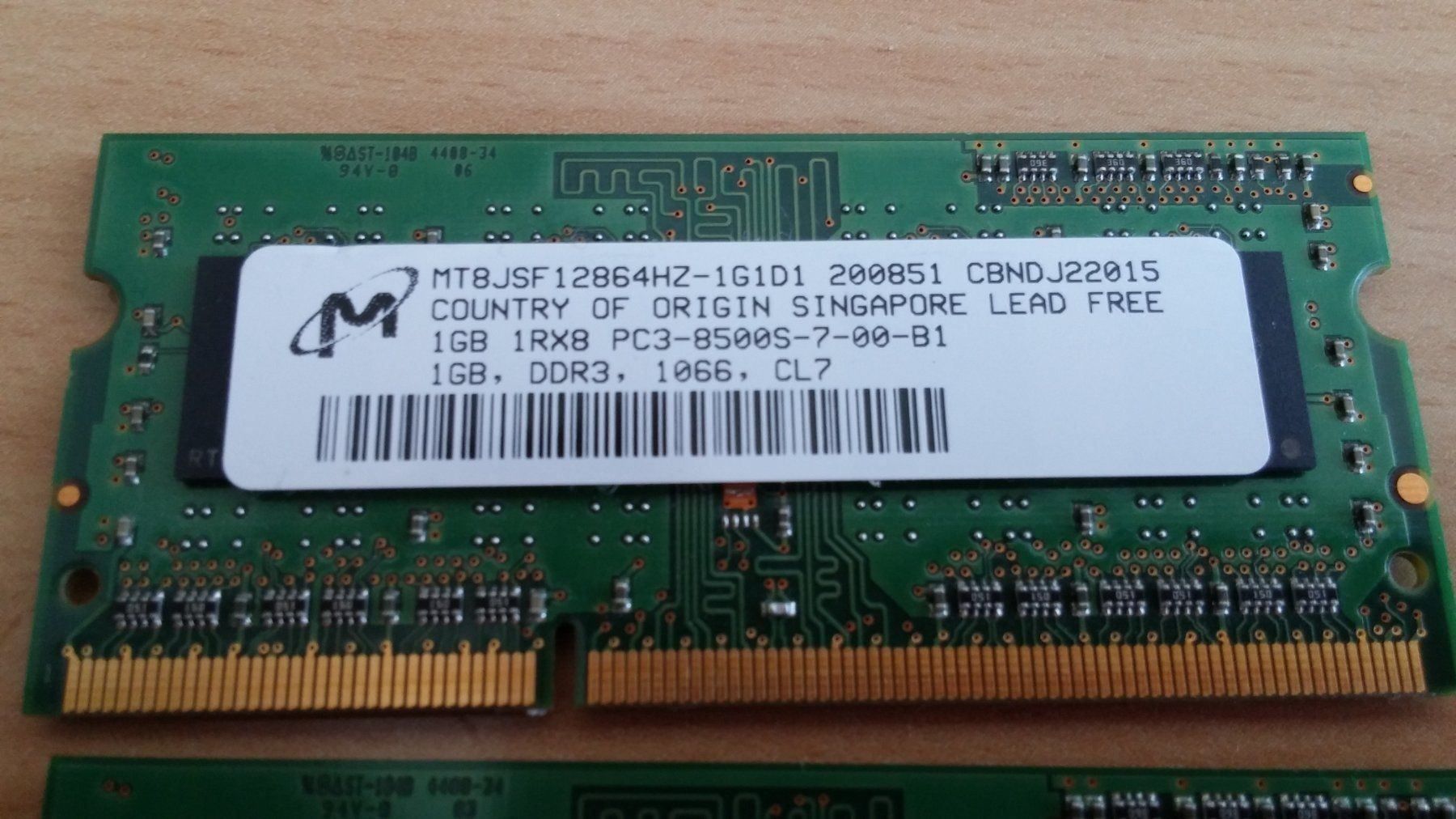 Schede di memoria: 2GB RAM DDR3 SDRAM PC3-8500 204-Pin – Usato da Zürich venduto da sendbad 1