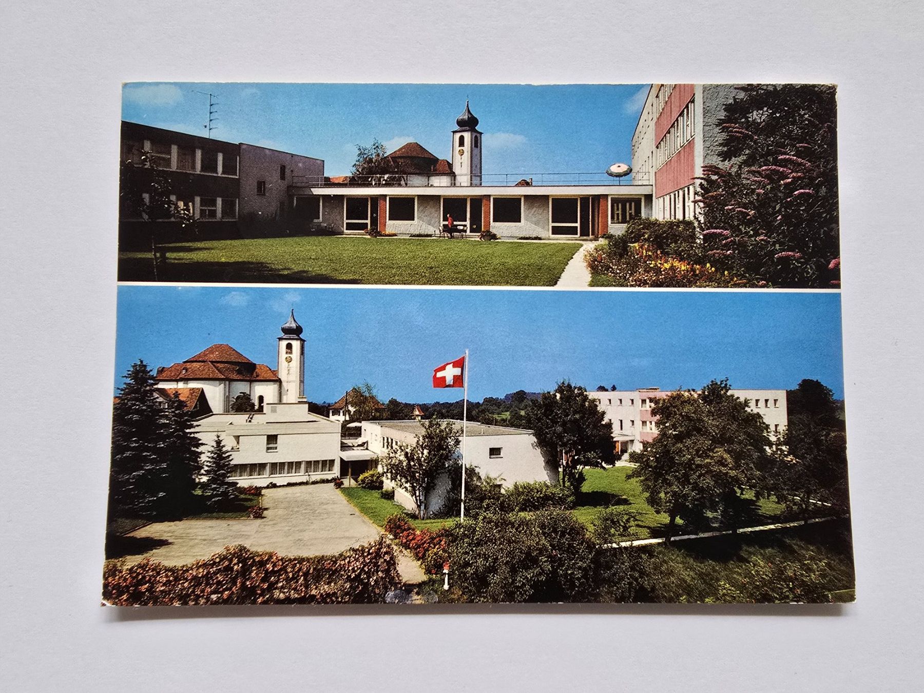 Cartoline postali: AK St. Wiborad  Bernhardzell – Usato da Dättlikon venduto da Wundertuete_