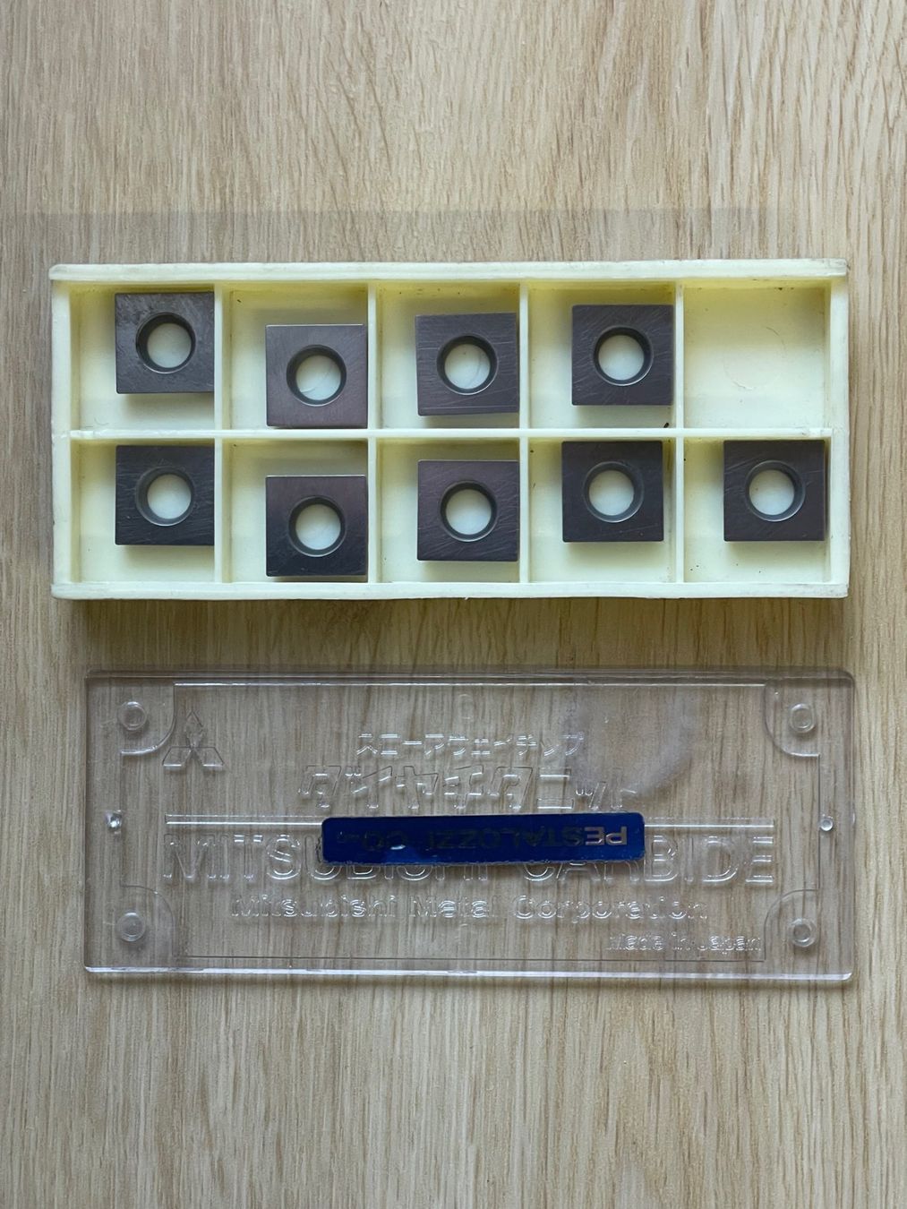 Tutti gli attrezzi: HARTMETALLPLATTEN MIT BOHRUNG – Nuovo e nell'imballaggio originale da schaffhausen venduto da gka_96cv