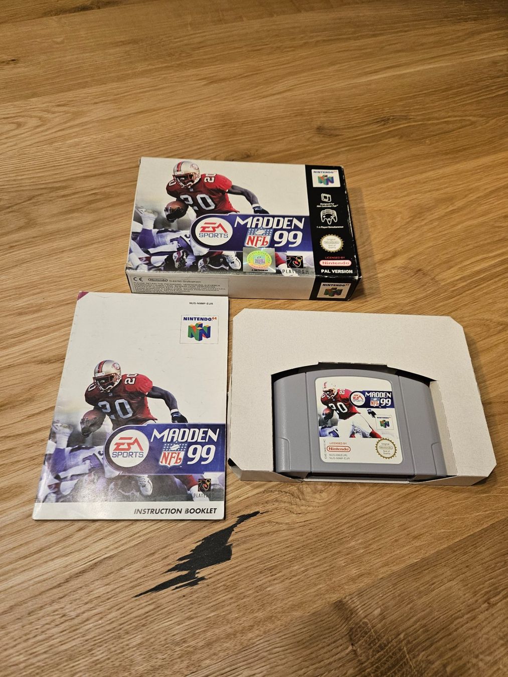 Giochi: Nintendo 64 NFL Madden 99 OVP N64 – Usato da Bern venduto da DracuLau