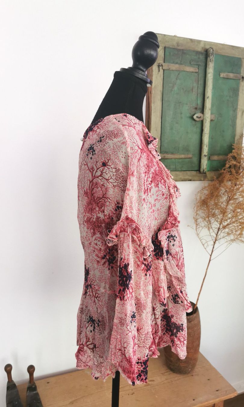 Camicette: Romantische Bluse von Otto Dame Gr. S/M – Usato da gachnang venduto da tibus1 1