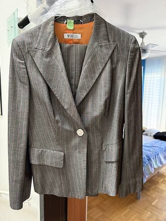 Completo Marella gessato estivo