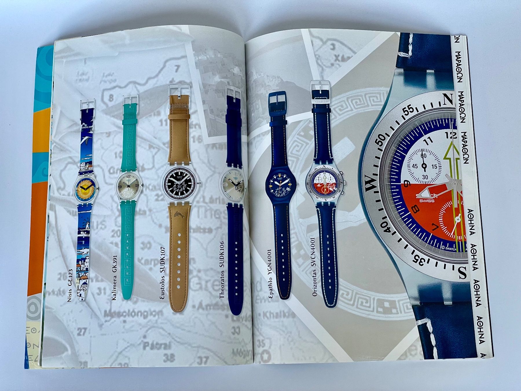 Swatch Documents: Swatch Catalog Olympics Athens 2004 – D'occasion à Zürich par Num6 3