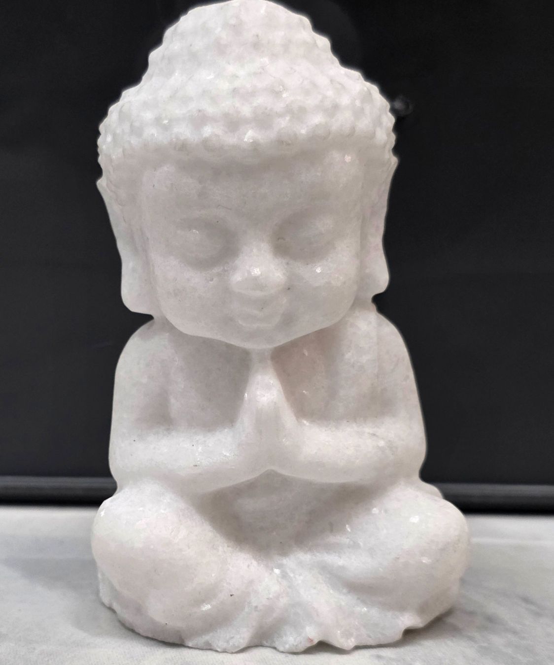 Minerali & Pietre curative: Weisser Jade Buddha 345g – Nuovo e nell'imballaggio originale da Matzingen venduto da Shay_Crystalz