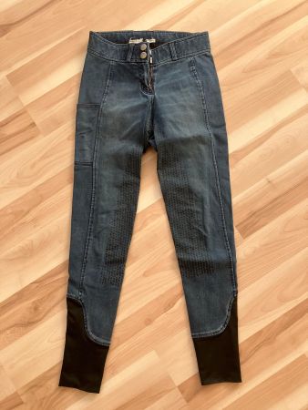 Reithose blau Jeans Gr. 164-176