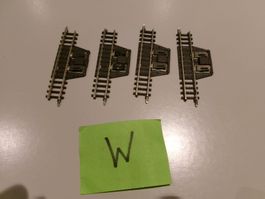 StarRecordsGmbH: Märklin 8588 4 x Trenngleis 55 mm