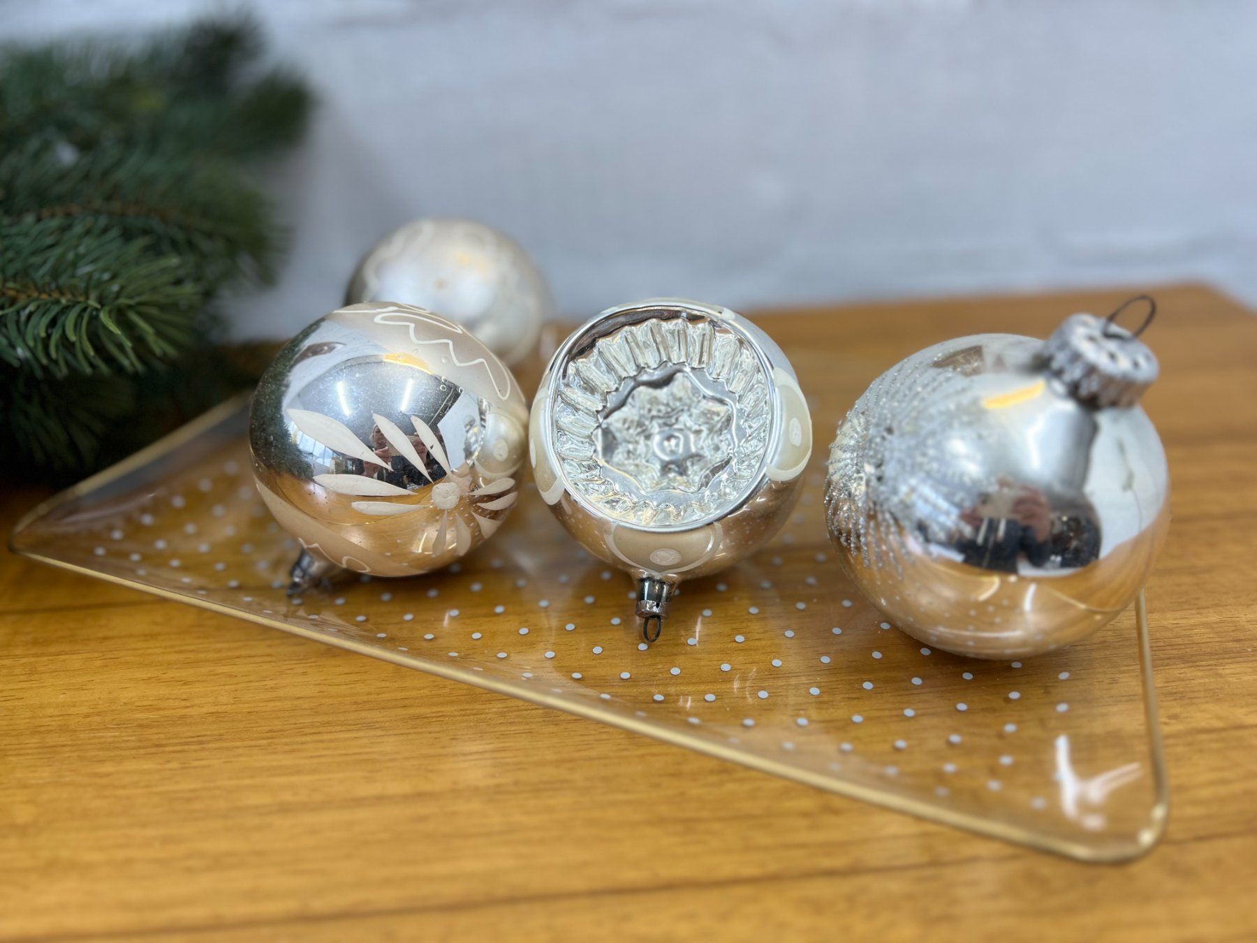 Tutte le decorazioni: Vintage Weihnachtskugeln – Usato da Walzenhausen venduto da stilvollwohnen 7