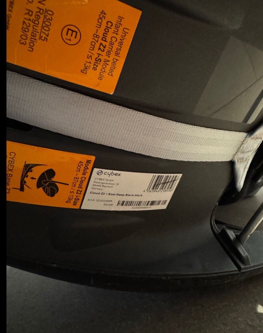 Cybex Seggiolini per auto: Cybex Cloud Z2 i-Size Babyschale, Schwarz – Usato da Würenlingen venduto da gbz_q8ff 4