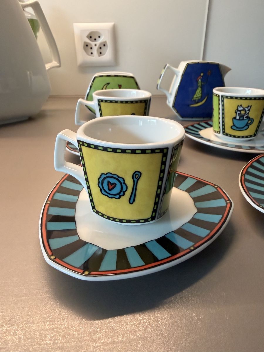 Rosenthal Tazze: Rosenthal LOVE Studio-Line Espresso Set 4 -Piece  – Usato da Männedorf venduto da iza04 8