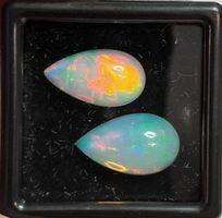 2x belles opales 4.58 ct - Valeur 916.- Fr