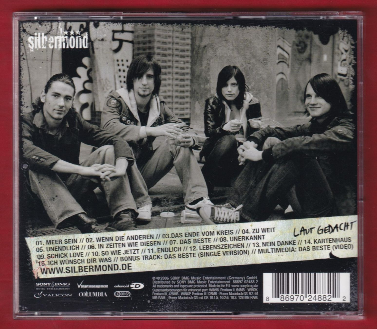 CD: Silbermond - Laut Gedacht (CD) – Usato da Zürich venduto da Pfluftl2000 1