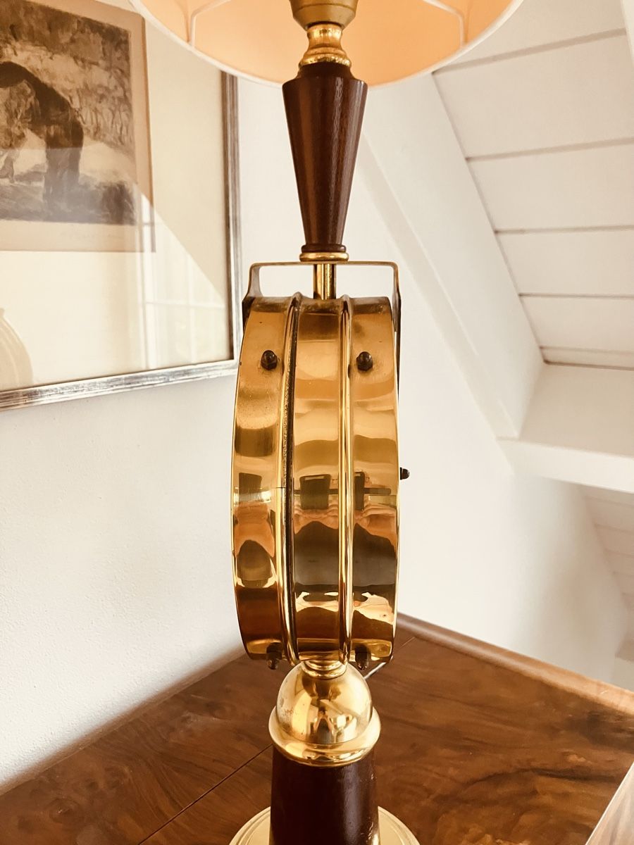Stand- & Wanduhren: Messing Schiffs Lampe – Gebraucht aus Neerach von FarbenundLacke 1