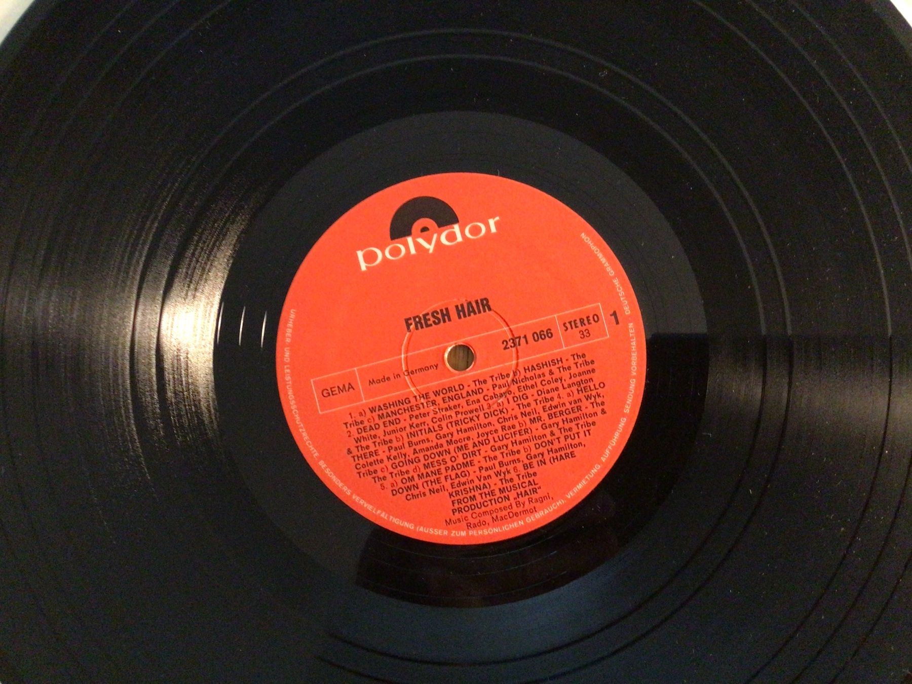 Schallplatten: FRESH HAIR, Div. Interpreten, LP,1970 – Gebraucht aus Steinach von Quarkie 2