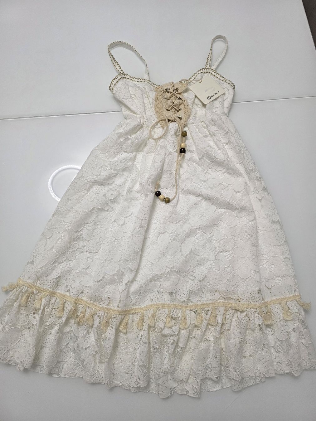 Vestiti: Sommerliches Spitzenkleid – Nuovo e nell'imballaggio originale da Bern venduto da Alicebeloto