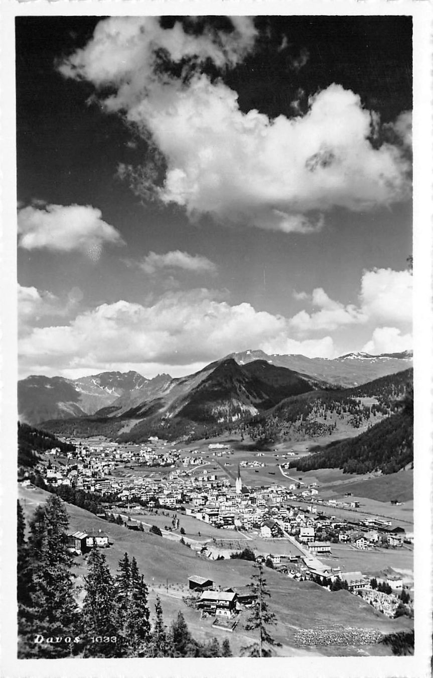Ansichtskarten: 2x Davos – Gebraucht aus Ottikon b.Kemptth. von Neptun1974
