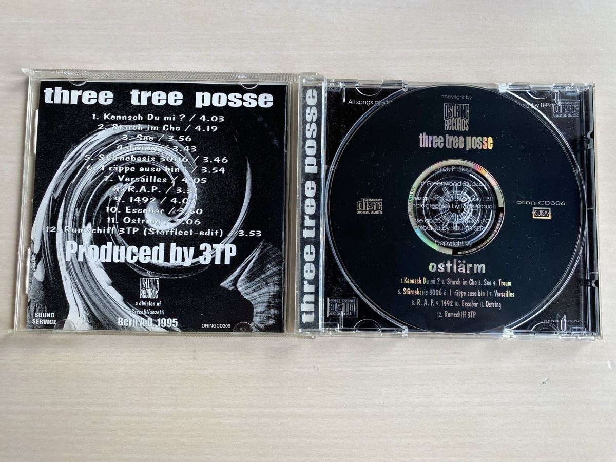 CD: Three Tree Posse - Ostlärm CD Kult-Hip-Hop 90er – Usato da Oberried Brienz venduto da Chyara 2