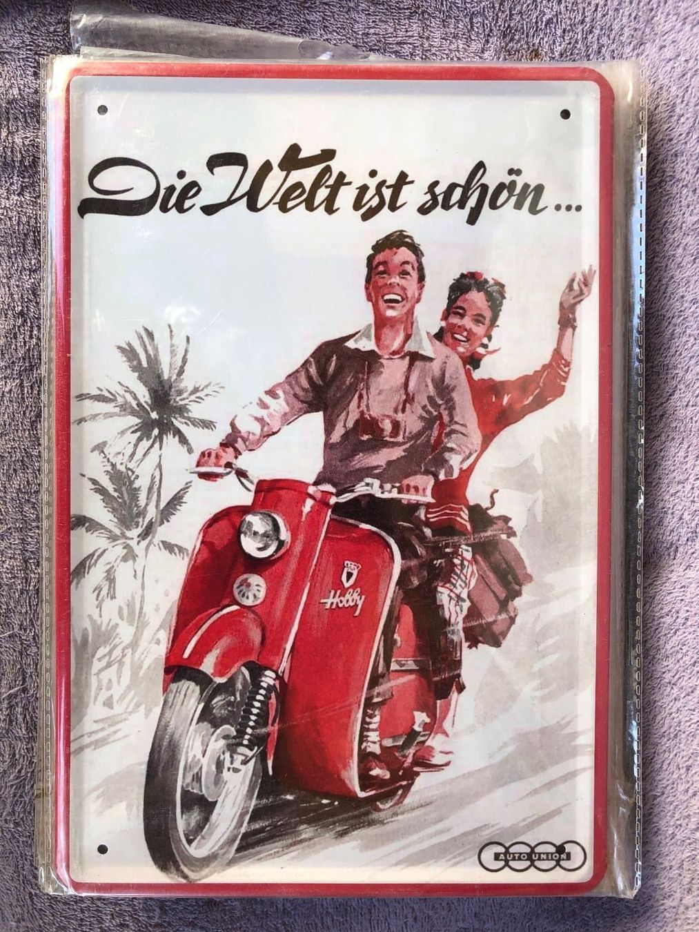Insegne: Auto union dkw hobby Motorroller – Nuovo e nell'imballaggio originale da Reinach AG venduto da rares75