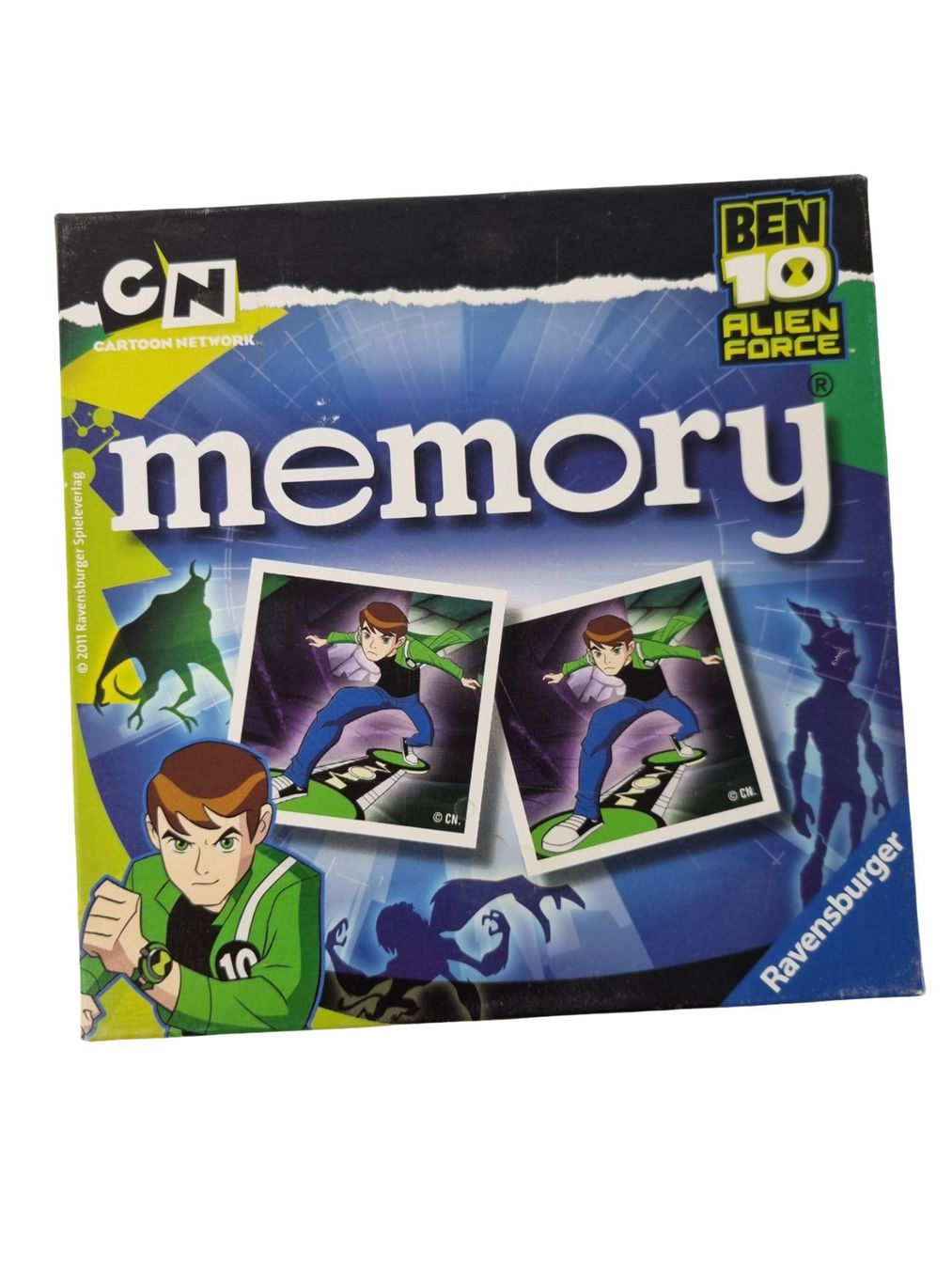 Ravensburger Giochi: RAVENSBURGER Ben 10 Alien Force Memoryspiel – Usato da Wangen b. Olten venduto da Restwert_Wangen