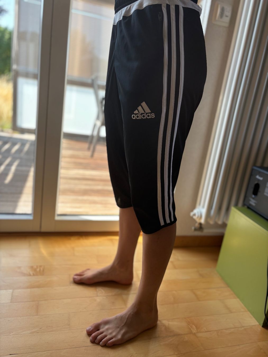 Adidas Pantalons: ADIDAS 3/4 Trainingshose / Schwarz / Grösse S – D'occasion à Flurlingen par dschdsch 6