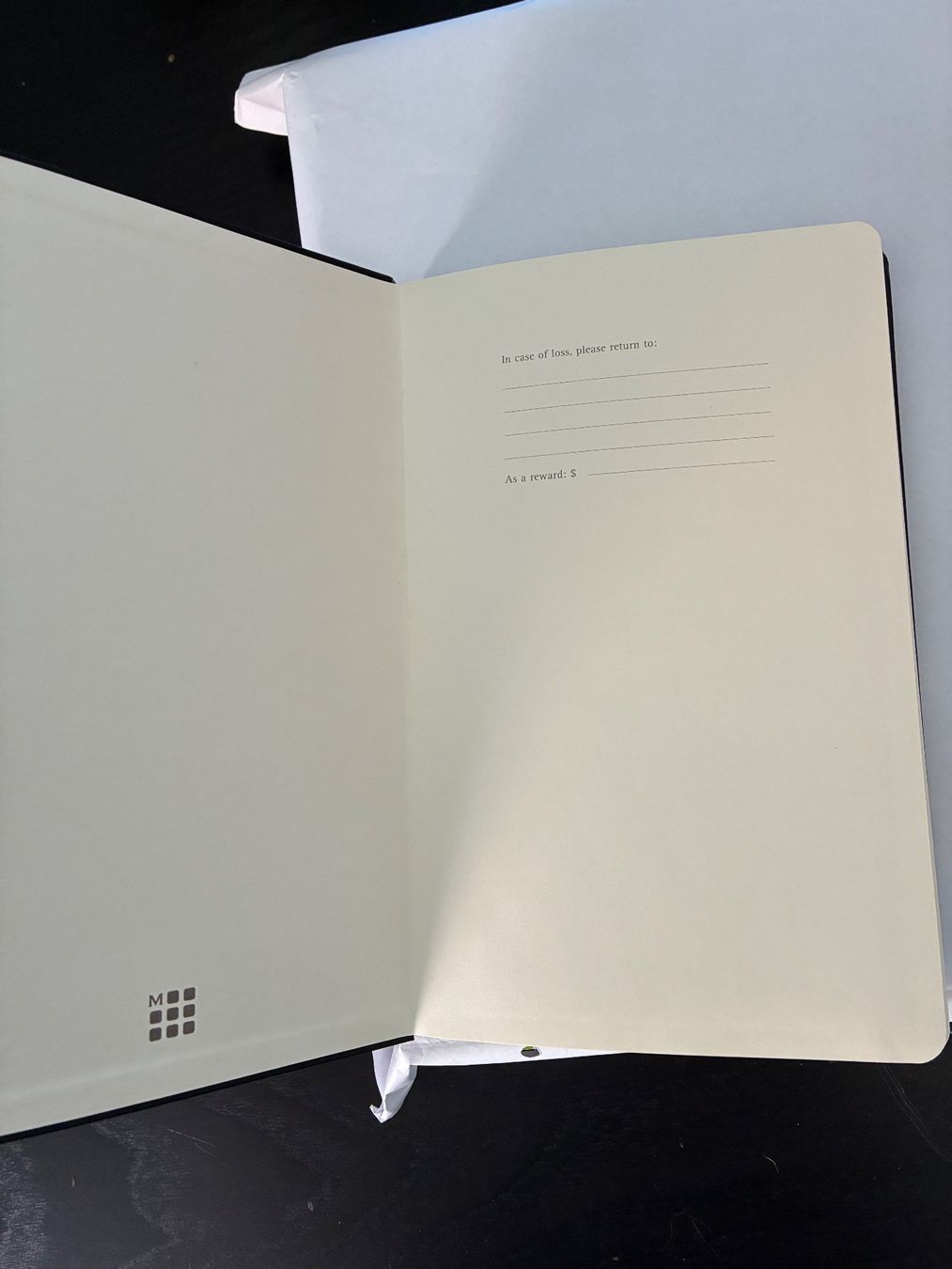Schreibblöcke: New Moleskine black notebook – Neu und originalverpackt aus Füllinsdorf von MaiiaM 2