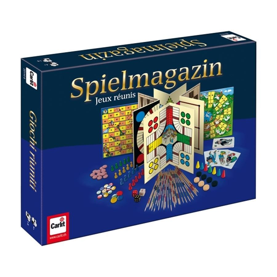 Giochi: Spielmagazin, Halma, Eile mit Weile etc. – Nuovo e nell'imballaggio originale da Wettingen venduto da Swala