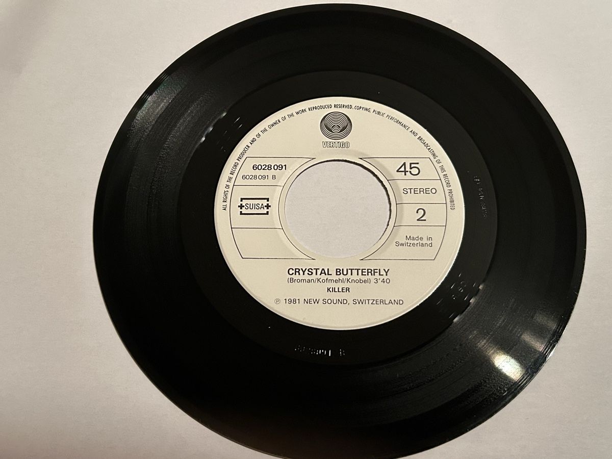Schallplatten: Killer. 1981. CH - Hard Rock. Top Zustand – Gebraucht aus Faulensee von Mizuno06 3